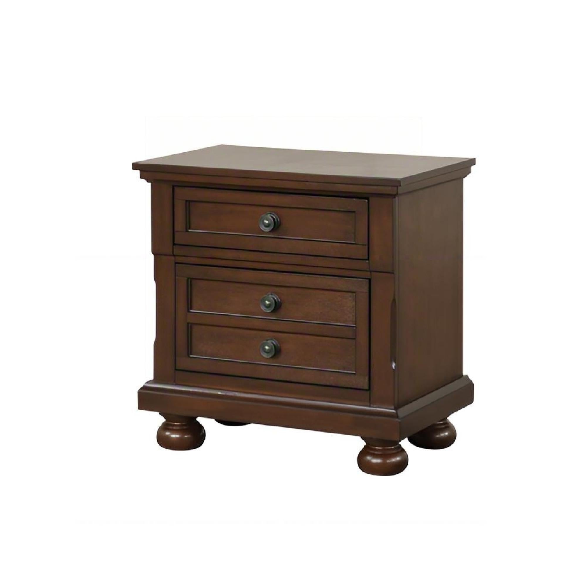 Meade - Nightstand - Dark Cherry