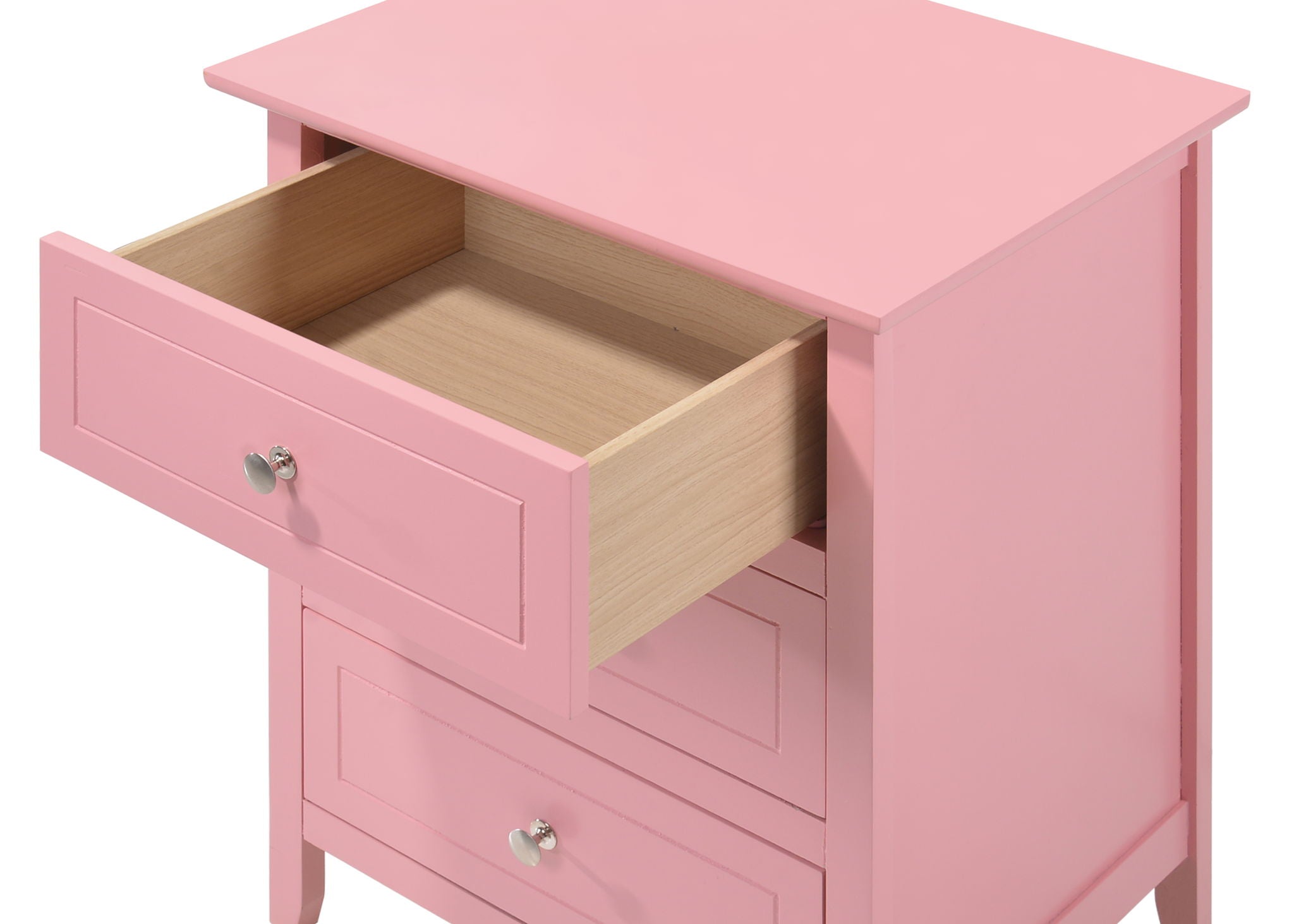 Dove Tailed Drawers 3 Drawer Nightstand