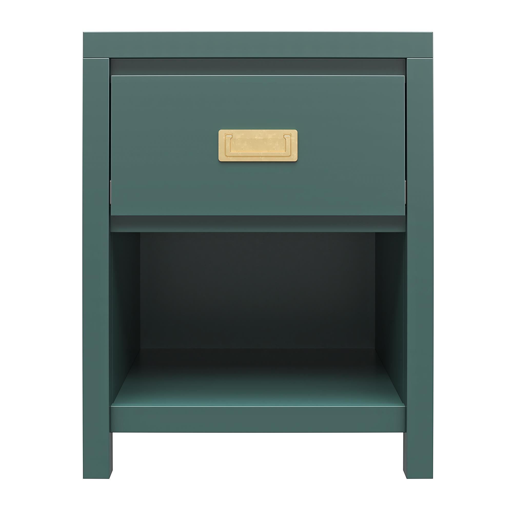 Haven - 1 Drawer Nightstand - Green