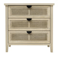 3 Drawer Cabinet, Suitable For Bedroom - Natural