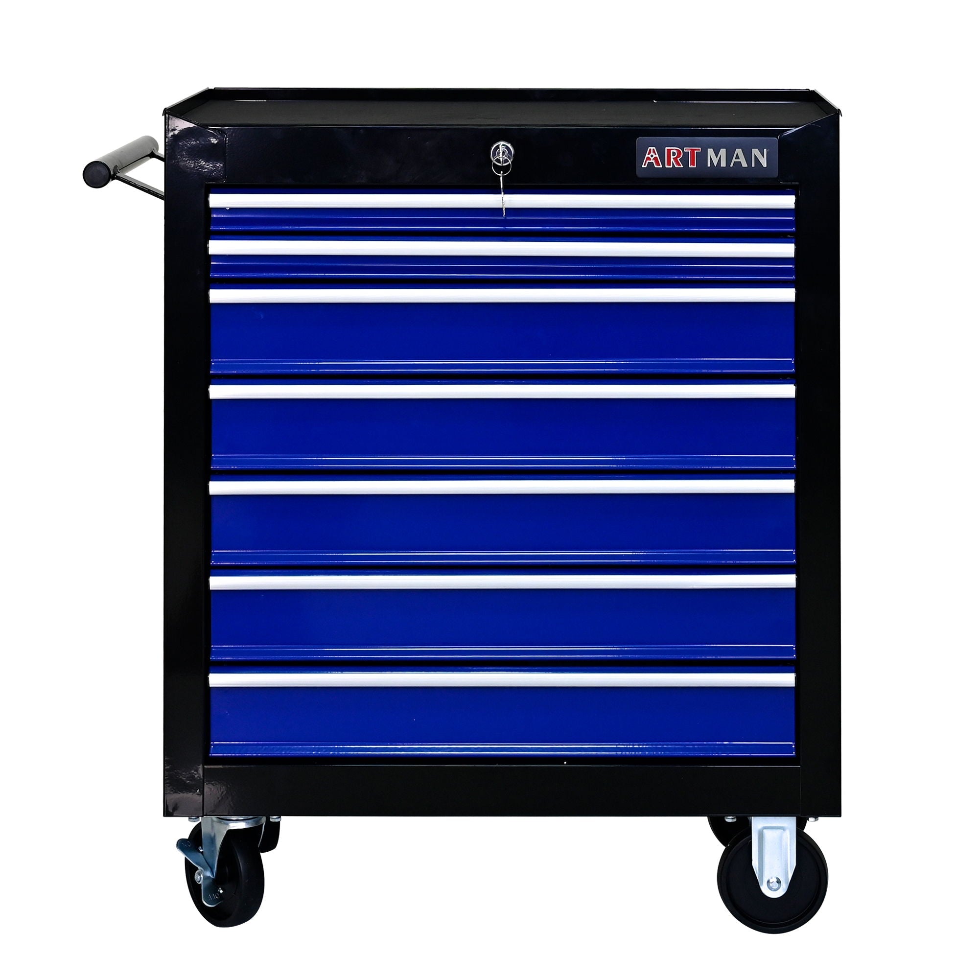 7 Drawers Multifunctional Tool Cart With Wheels